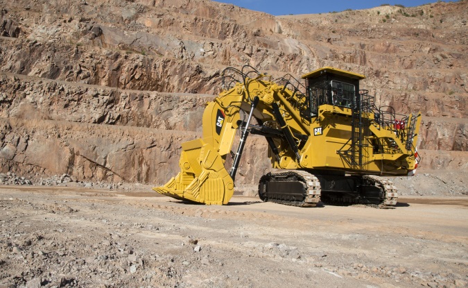 Big investment - New 300 tonne excavator at Mountsorrel 